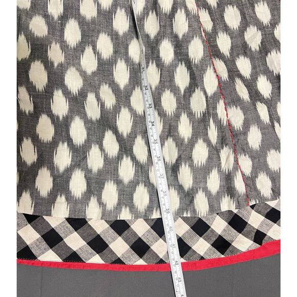 BIBA Boho Midi Dress Size 32 Roll Sleeves - Picture 4 of 9